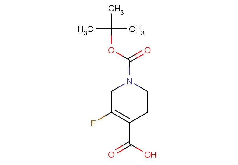 1-[(tert-butoxy)carbonyl]-5-fluoro-1,2,3,6-tetrahydropyridine-4-carboxylic acid