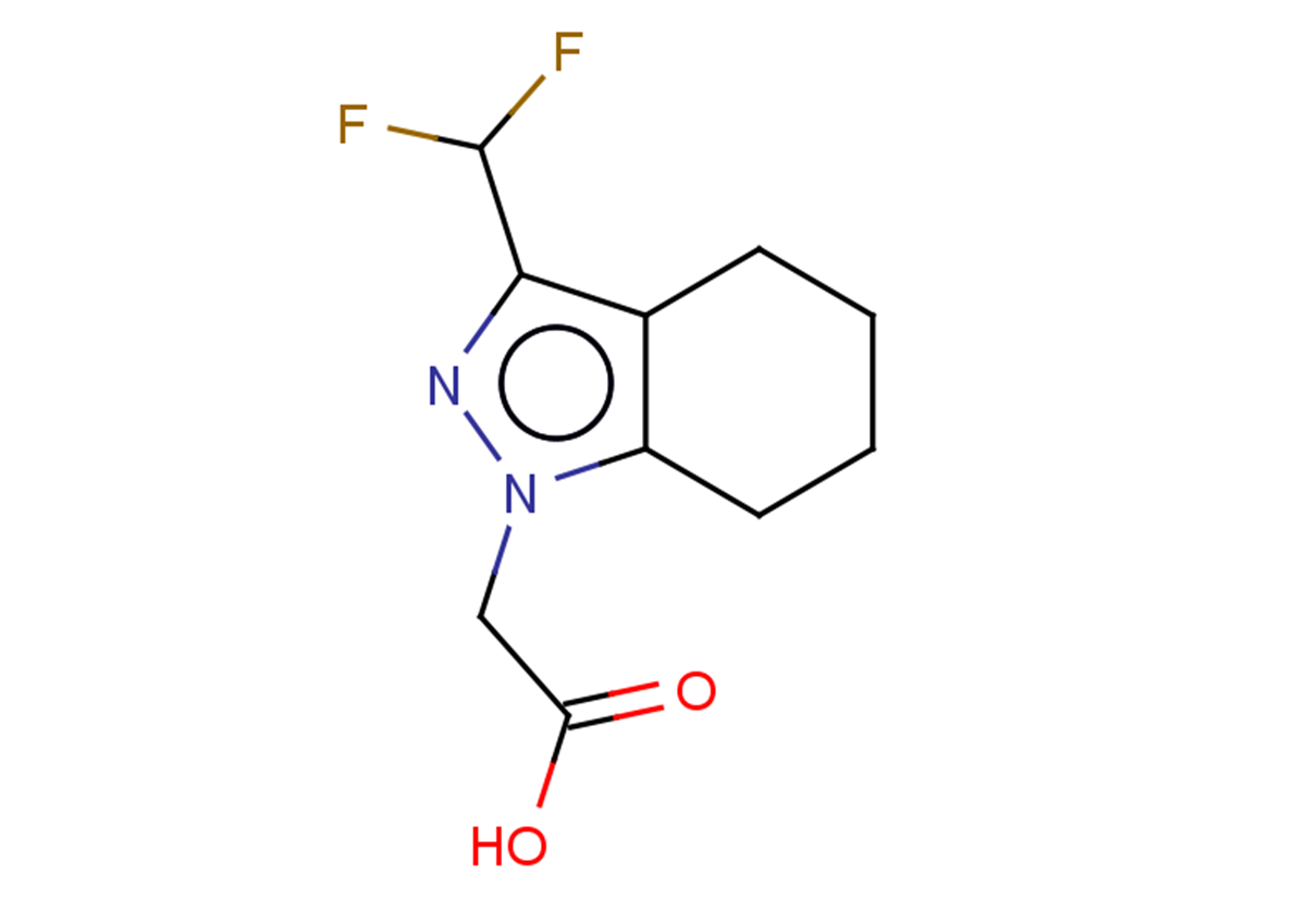 2-[3-(difluoromethyl)-4,5,6,7-tetrahydro-1H-indazol-1-yl]acetic acid