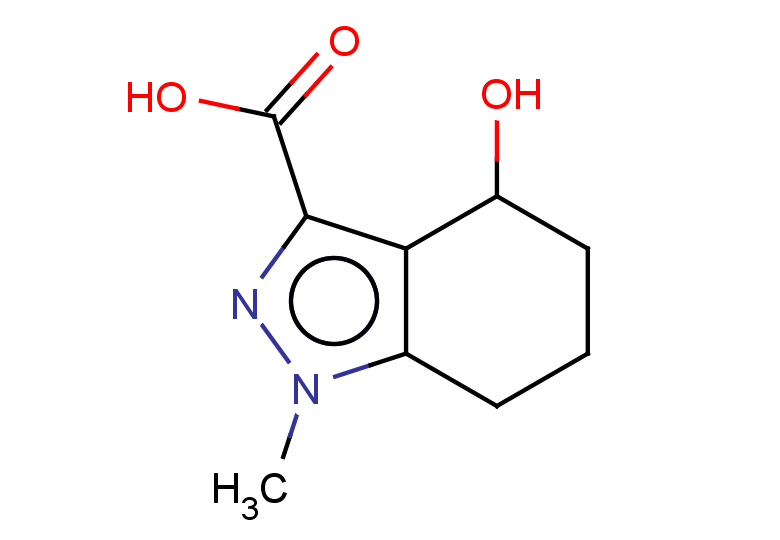 4-hydroxy-1-methyl-4,5,6,7-tetrahydro-1H-indazole-3-carboxylic acid