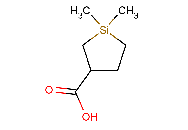 1,1-dimethylsilolane-3-carboxylic acid
