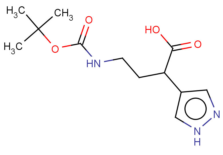 4-{[(tert-butoxy)carbonyl]amino}-2-(1H-pyrazol-4-yl)butanoic acid
