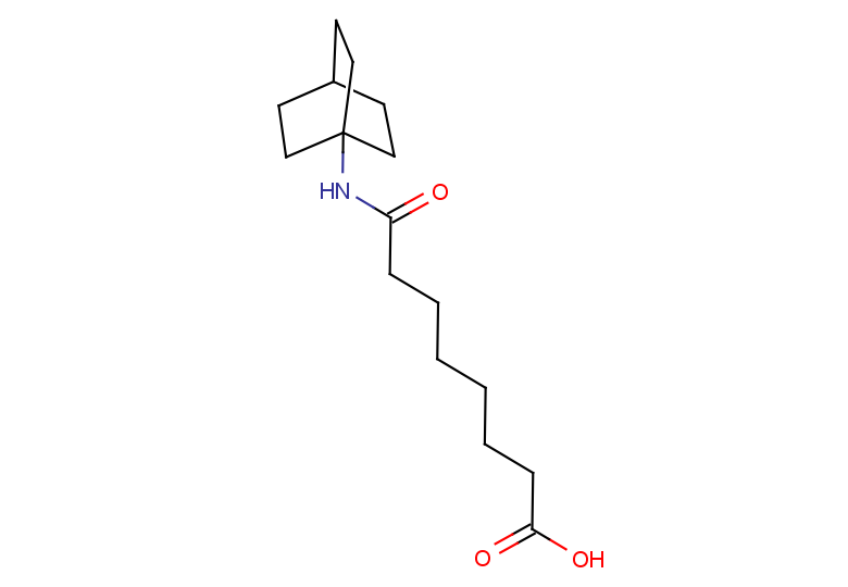 7-({bicyclo[2.2.2]octan-1-yl}carbamoyl)heptanoic acid