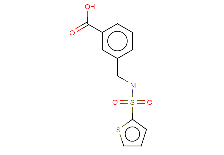 3-[(thiophene-2-sulfonamido)methyl]benzoic acid