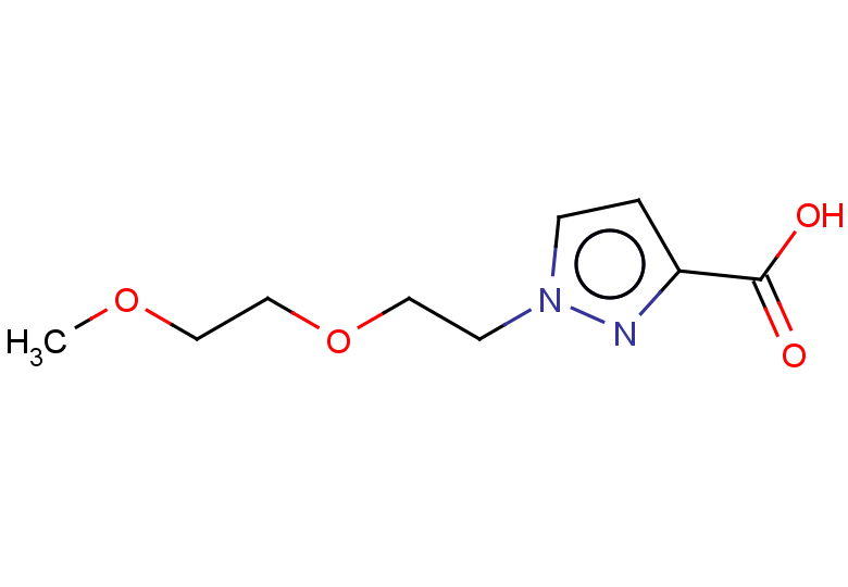 1-[2-(2-methoxyethoxy)ethyl]-1H-pyrazole-3-carboxylic acid