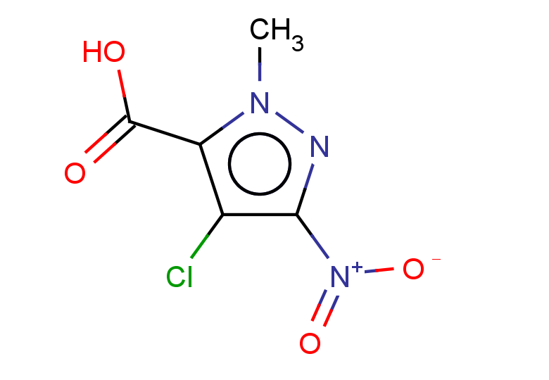 4-chloro-1-methyl-3-nitro-1H-pyrazole-5-carboxylic acid