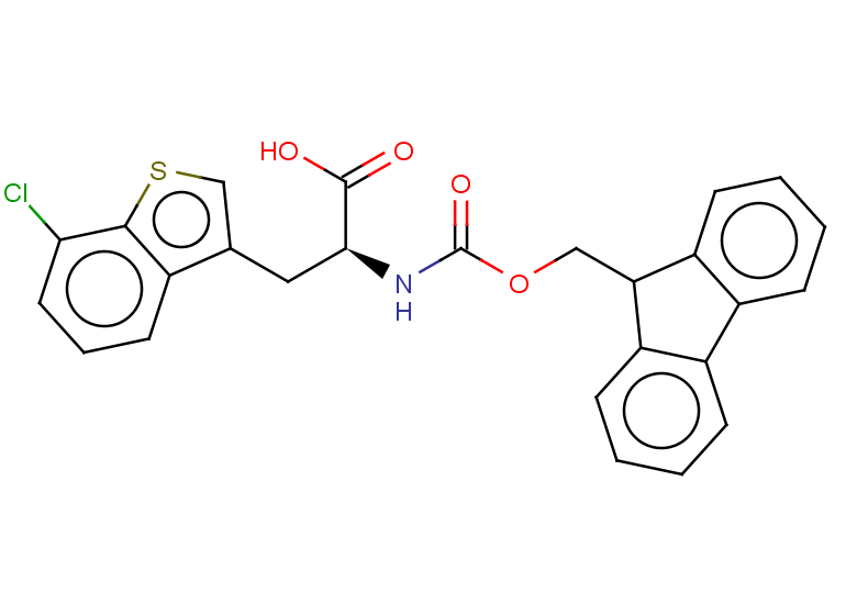 (2S)-3-(7-chloro-1-benzothiophen-3-yl)-2-({[(9H-fluoren-9-yl)methoxy]carbonyl}amino)propanoic acid