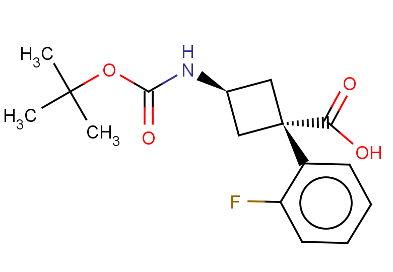 3-{[(tert-butoxy)carbonyl]amino}-1-(2-fluorophenyl)cyclobutane-1-carboxylic acid