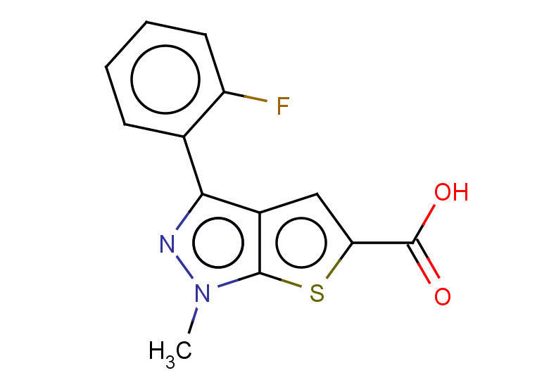 3-(2-fluorophenyl)-1-methyl-1H-thieno[2,3-c]pyrazole-5-carboxylic acid