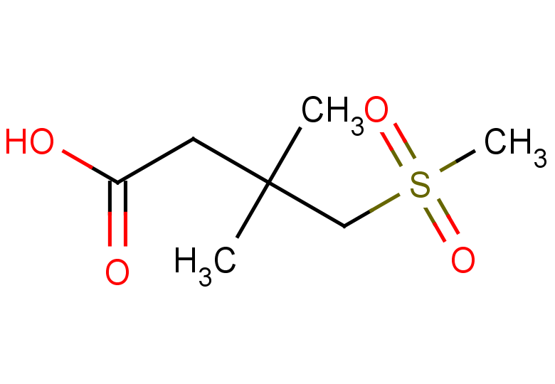 4-methanesulfonyl-3,3-dimethylbutanoic acid