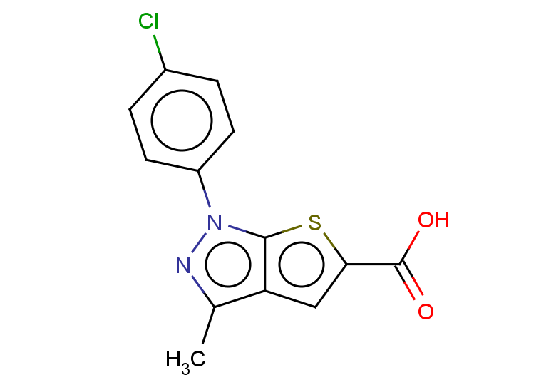 1-(4-chlorophenyl)-3-methyl-1H-thieno[2,3-c]pyrazole-5-carboxylic acid