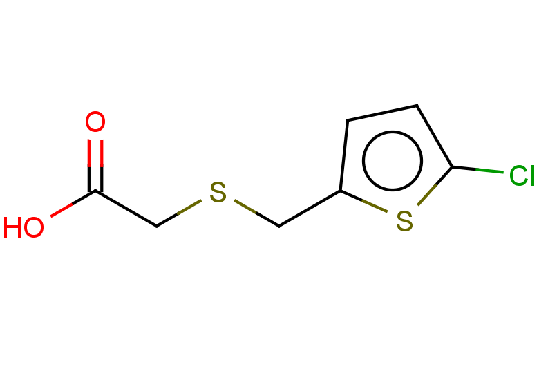 2-{[(5-chlorothiophen-2-yl)methyl]sulfanyl}acetic acid