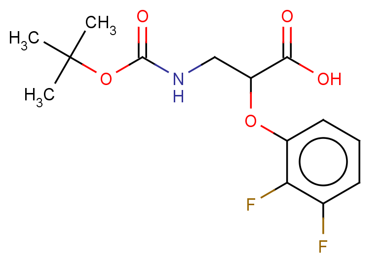 3-{[(tert-butoxy)carbonyl]amino}-2-(2,3-difluorophenoxy)propanoic acid