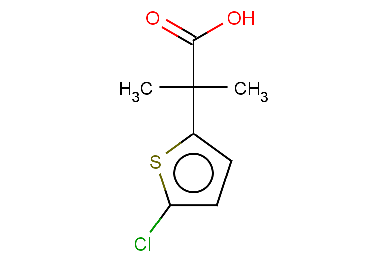 2-(5-chlorothiophen-2-yl)-2-methylpropanoic acid