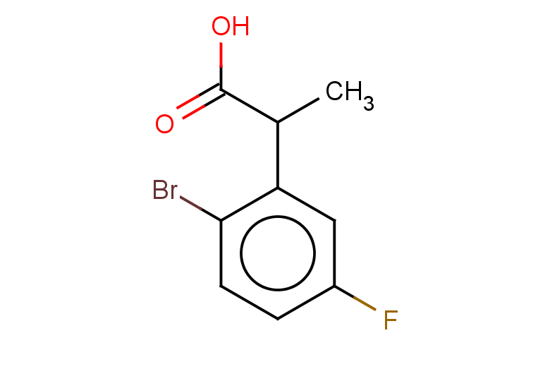 2-(2-bromo-5-fluorophenyl)propanoic acid