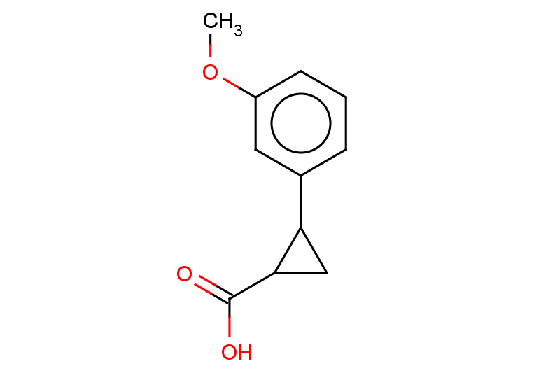 2-(3-methoxyphenyl)cyclopropane-1-carboxylic acid