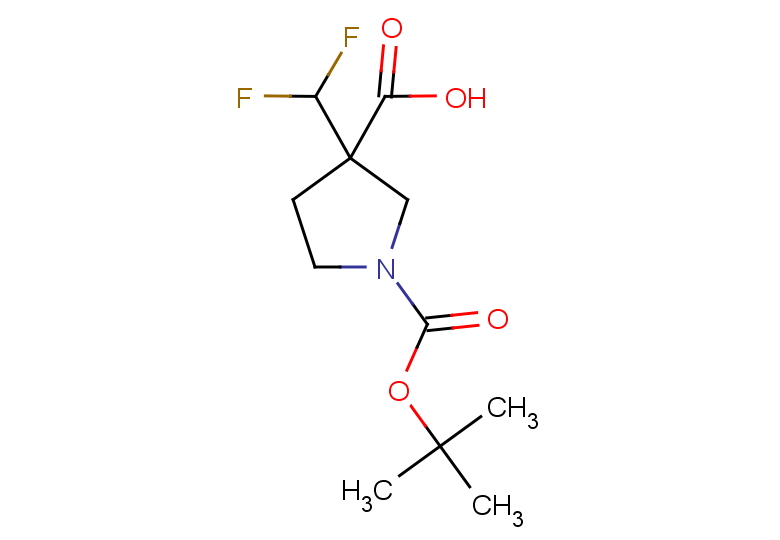 1-[(tert-butoxy)carbonyl]-3-(difluoromethyl)pyrrolidine-3-carboxylic acid