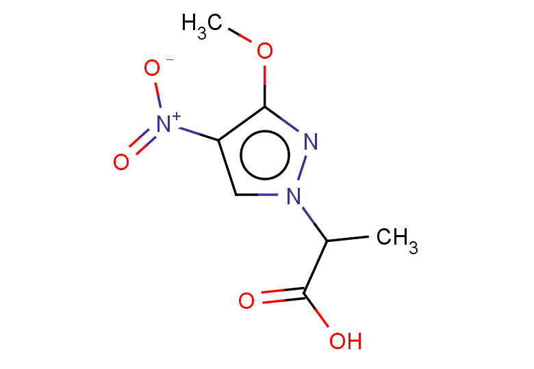 2-(3-methoxy-4-nitro-1H-pyrazol-1-yl)propanoic acid