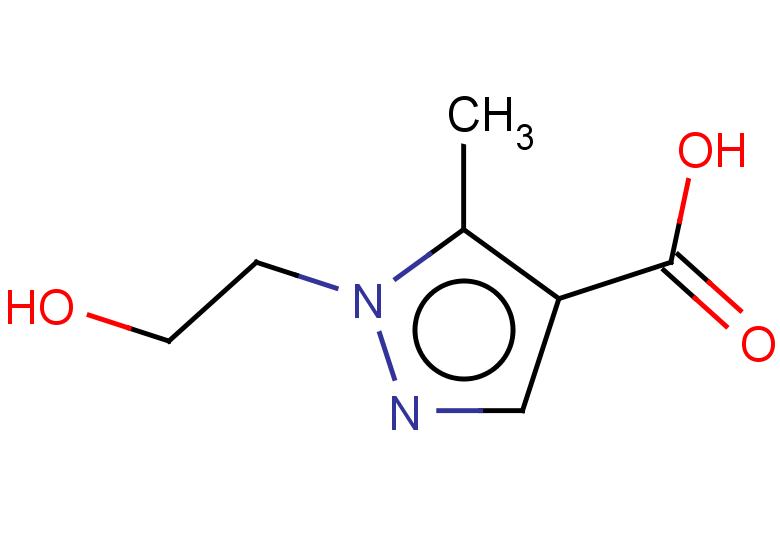 1-(2-hydroxyethyl)-5-methyl-1H-pyrazole-4-carboxylic acid