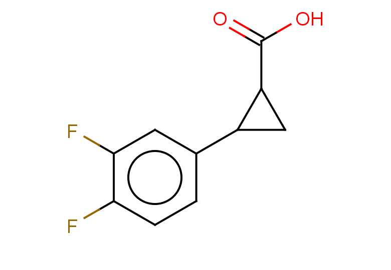 2-(3,4-difluorophenyl)cyclopropane-1-carboxylic acid