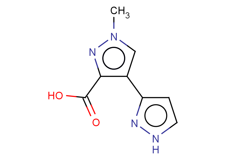 1'-methyl-1H,1'H-[3,4'-bipyrazole]-3'-carboxylic acid