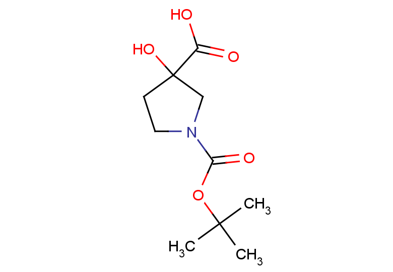 1-[(tert-butoxy)carbonyl]-3-hydroxypyrrolidine-3-carboxylic acid