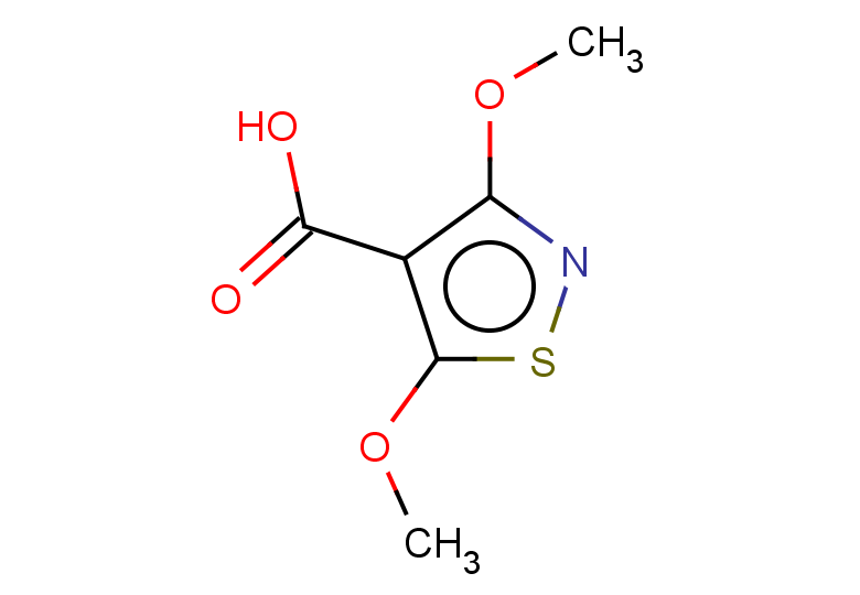 dimethoxy-1,2-thiazole-4-carboxylic acid