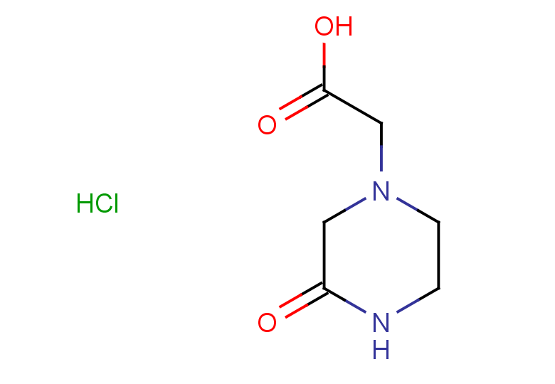 2-(3-oxopiperazin-1-yl)acetic acid hydrochloride
