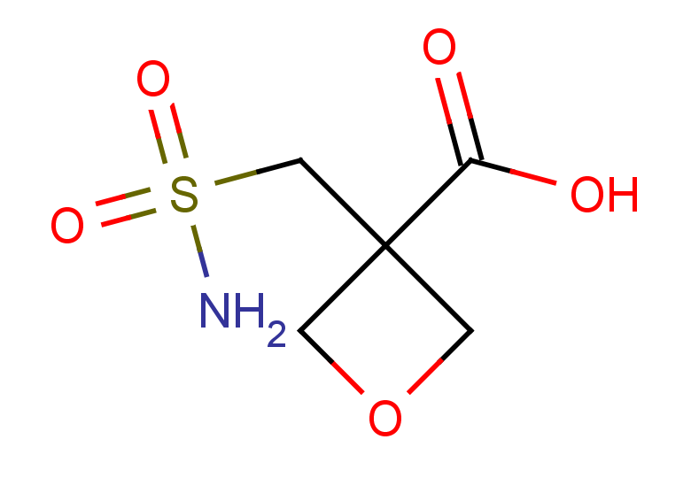 3-(sulfamoylmethyl)oxetane-3-carboxylic acid