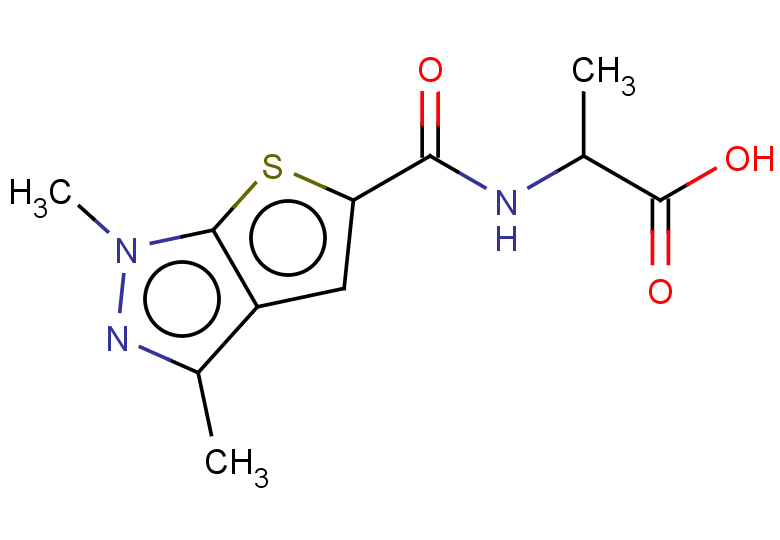 2-({1,3-dimethyl-1H-thieno[2,3-c]pyrazol-5-yl}formamido)propanoic acid