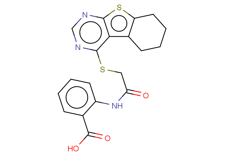 2-(2-{8-thia-4,6-diazatricyclo[7.4.0.0,2,7]trideca-1(9),2,4,6-tetraen-3-ylsulfanyl}acetamido)benzoic acid