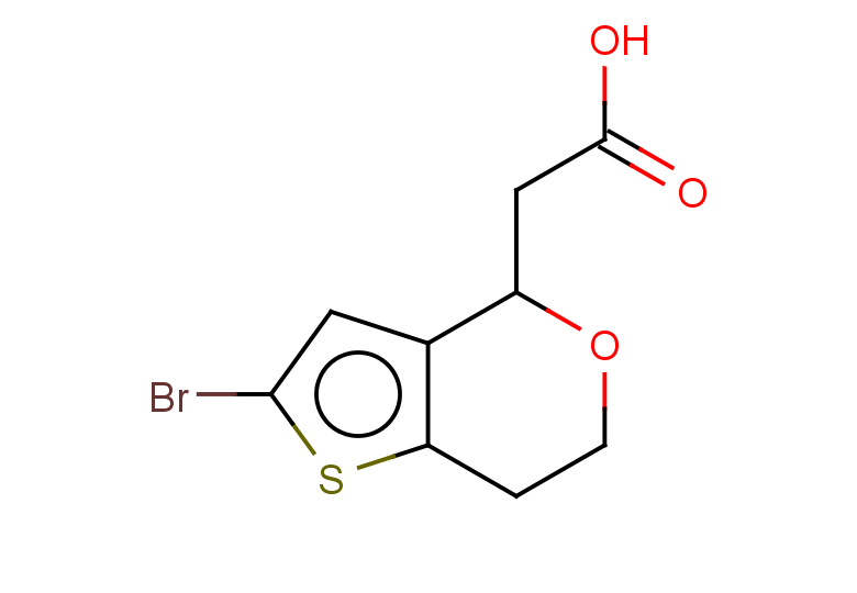 2-{2-bromo-4H,6H,7H-thieno[3,2-c]pyran-4-yl}acetic acid
