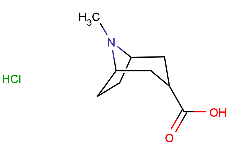 8-methyl-8-azabicyclo[3.2.1]octane-3-carboxylic acid hydrochloride