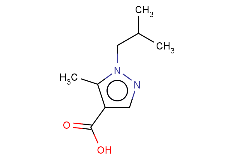 5-methyl-1-(2-methylpropyl)-1H-pyrazole-4-carboxylic acid
