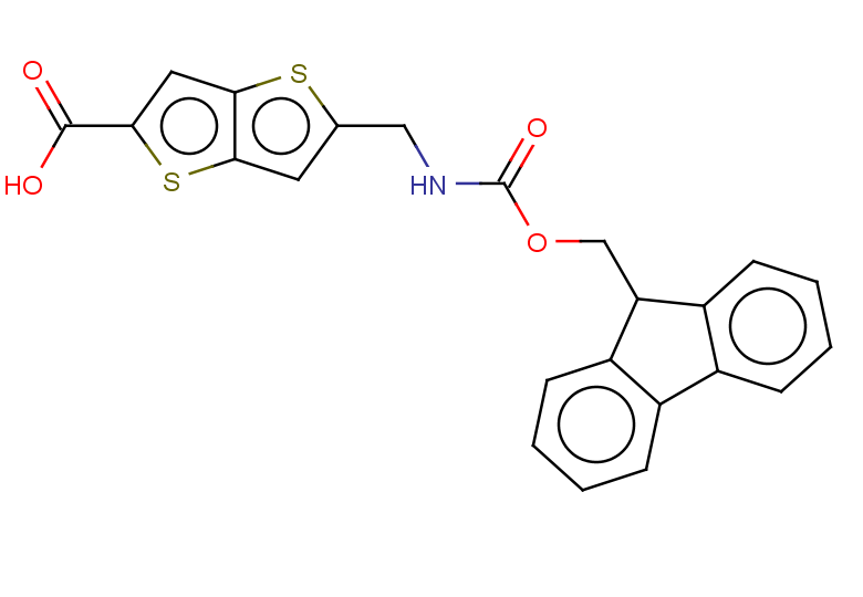 5-[({[(9H-fluoren-9-yl)methoxy]carbonyl}amino)methyl]thieno[3,2-b]thiophene-2-carboxylic acid