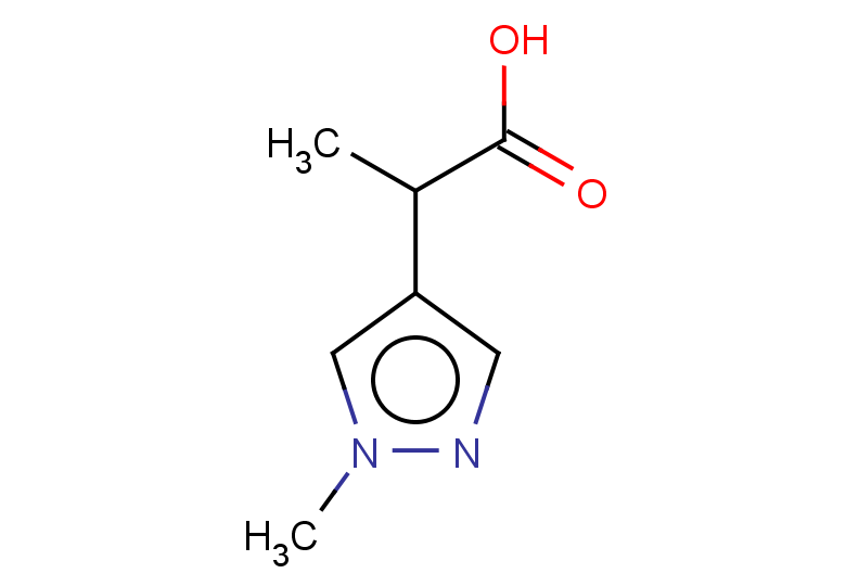 2-(1-methyl-1H-pyrazol-4-yl)propanoic acid
