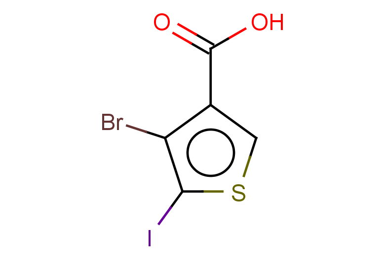 4-bromo-5-iodothiophene-3-carboxylic acid