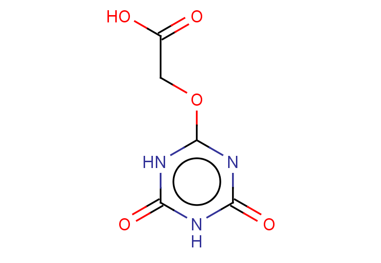 2-[(4,6-dioxo-1,4,5,6-tetrahydro-1,3,5-triazin-2-yl)oxy]acetic acid