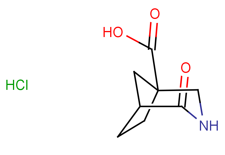 4-oxo-3-azabicyclo[3.2.1]octane-1-carboxylic acid hydrochloride