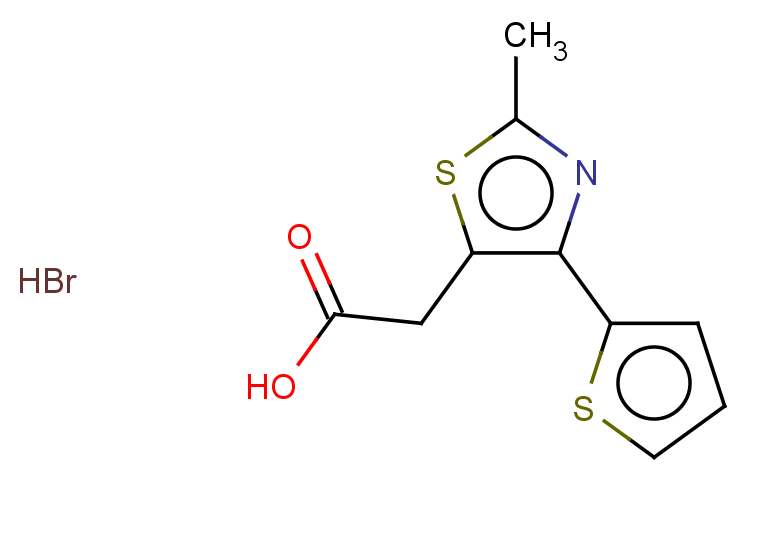 2-[2-methyl-4-(thiophen-2-yl)-1,3-thiazol-5-yl]acetic acid hydrobromide