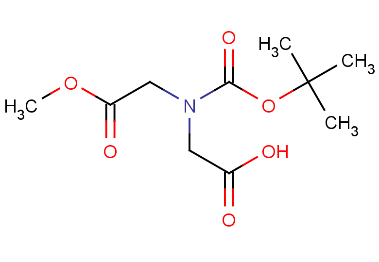 2-{[(tert-butoxy)carbonyl](2-methoxy-2-oxoethyl)amino}acetic acid