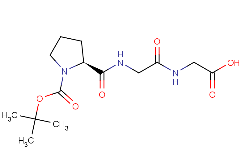 2-(2-{[(2S)-1-[(tert-butoxy)carbonyl]pyrrolidin-2-yl]formamido}acetamido)acetic acid