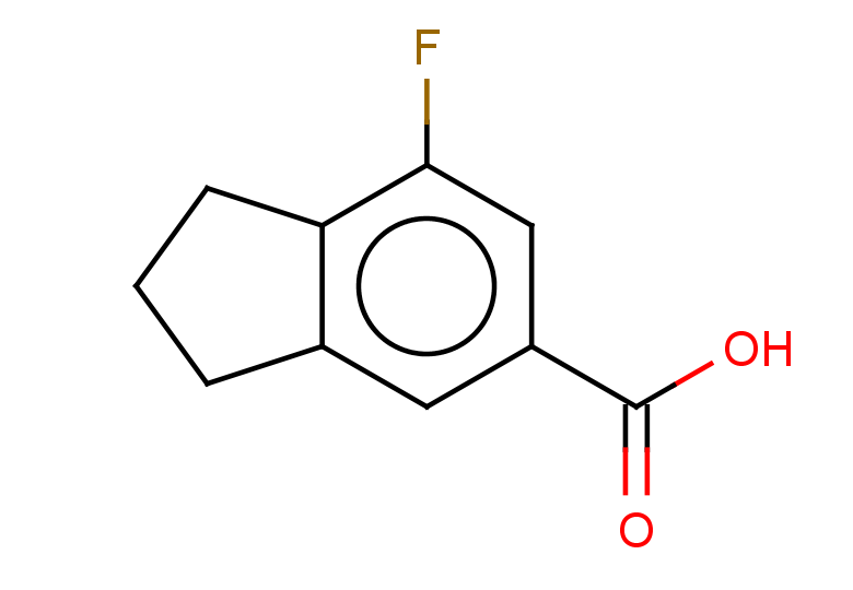 7-fluoro-2,3-dihydro-1H-indene-5-carboxylic acid
