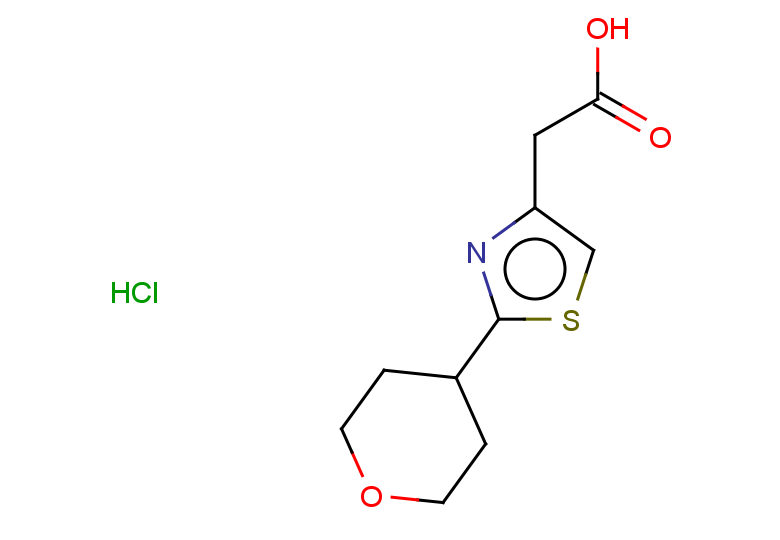 2-[2-(oxan-4-yl)-1,3-thiazol-4-yl]acetic acid hydrochloride