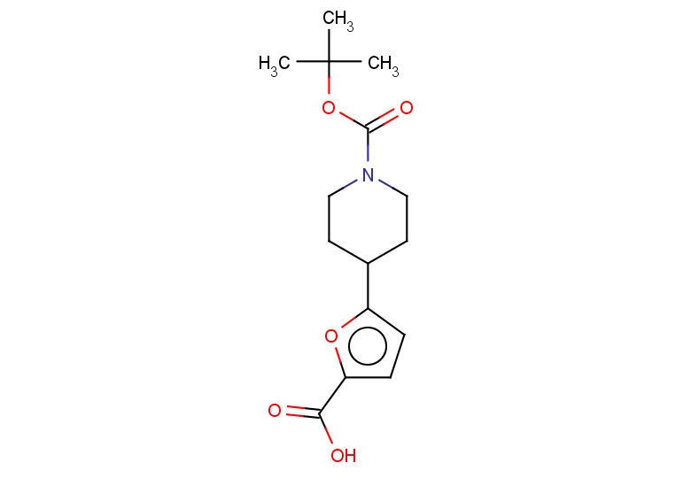 5-{1-[(tert-butoxy)carbonyl]piperidin-4-yl}furan-2-carboxylic acid