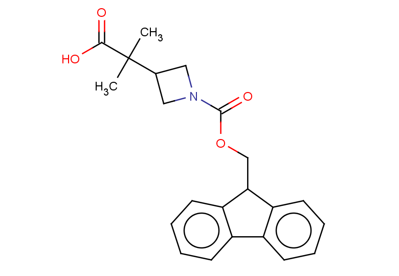 2-{1-[(9H-fluoren-9-ylmethoxy)carbonyl]azetidin-3-yl}-2-methylpropanoic acid