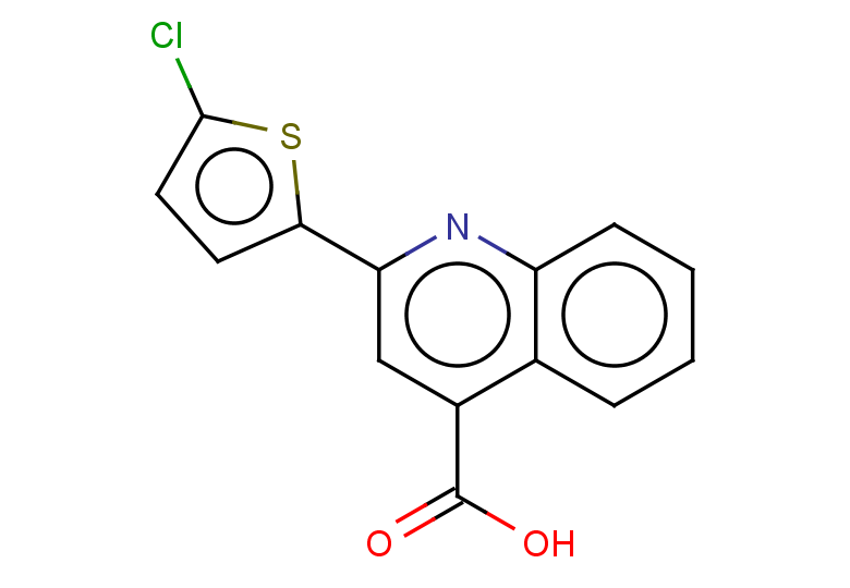 2-(5-chlorothiophen-2-yl)quinoline-4-carboxylic acid