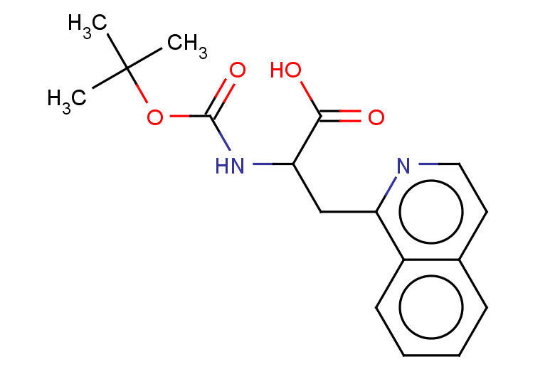2-{[(tert-butoxy)carbonyl]amino}-3-(isoquinolin-1-yl)propanoic acid