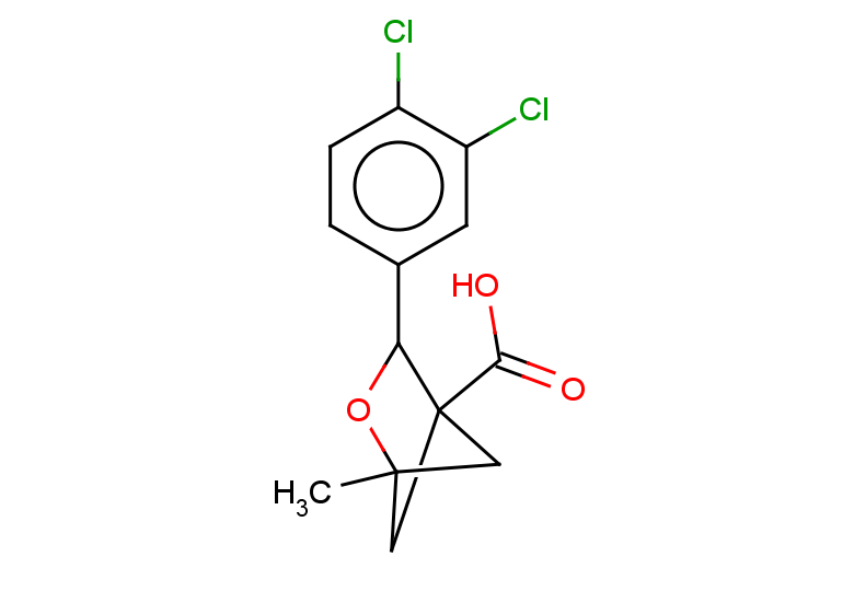 3-(3,4-dichlorophenyl)-1-methyl-2-oxabicyclo[2.1.1]hexane-4-carboxylic acid