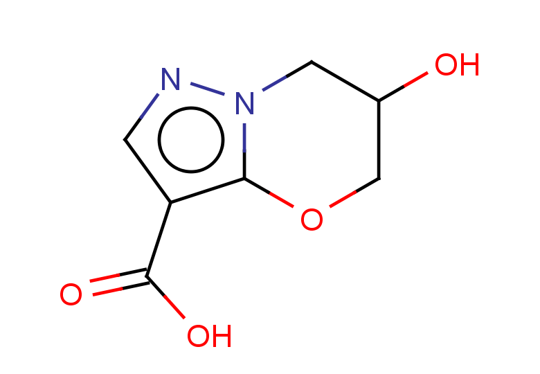 6-hydroxy-5H,6H,7H-pyrazolo[3,2-b][1,3]oxazine-3-carboxylic acid