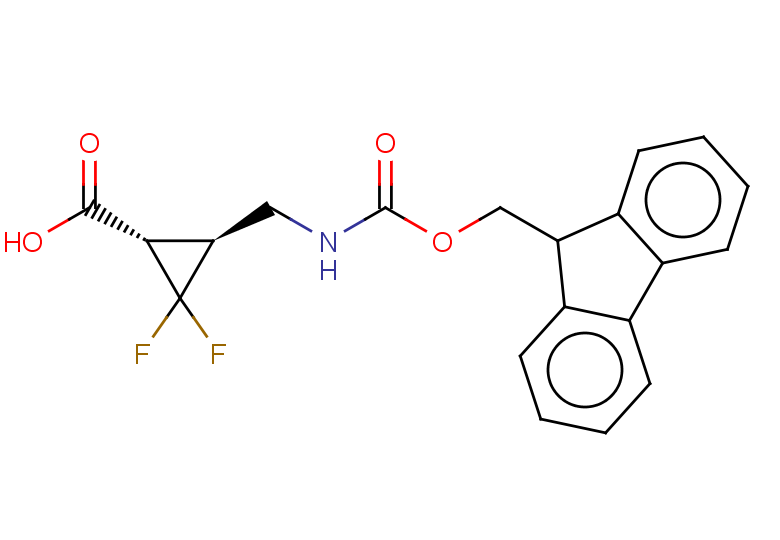 (1S,3S)-3-({[(9H-fluoren-9-ylmethoxy)carbonyl]amino}methyl)-2,2-difluorocyclopropane-1-carboxylic acid